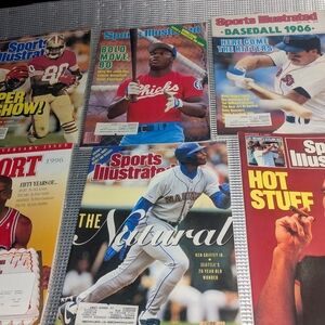 Vintage Sports Illustrated Magazines Lot